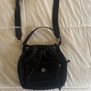 Tory Burch Black Backpack